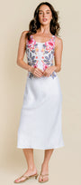Lirielle Linen Bias Tank Dress