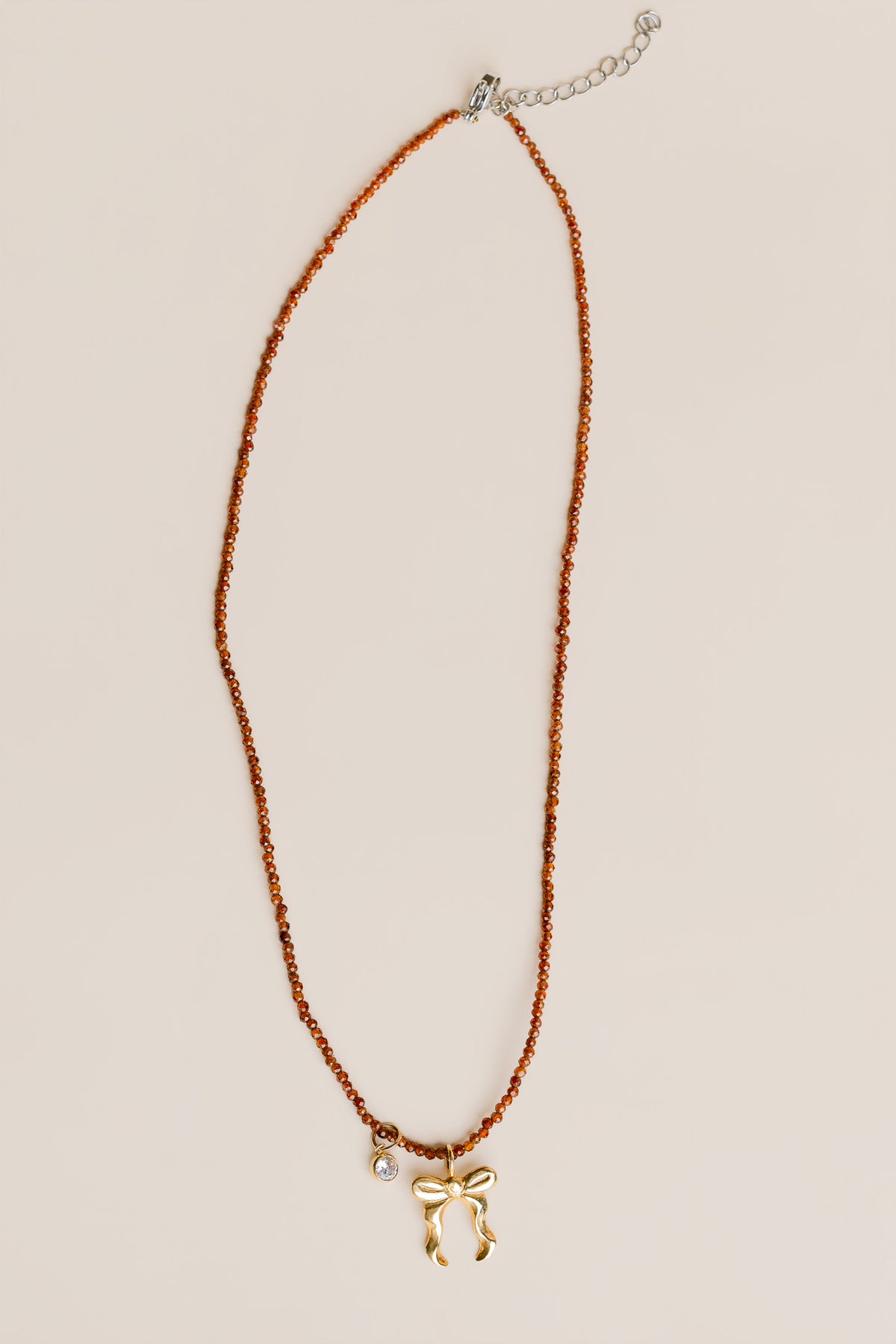 Sadie Jo Jewelry Co. Amber Bow Necklace