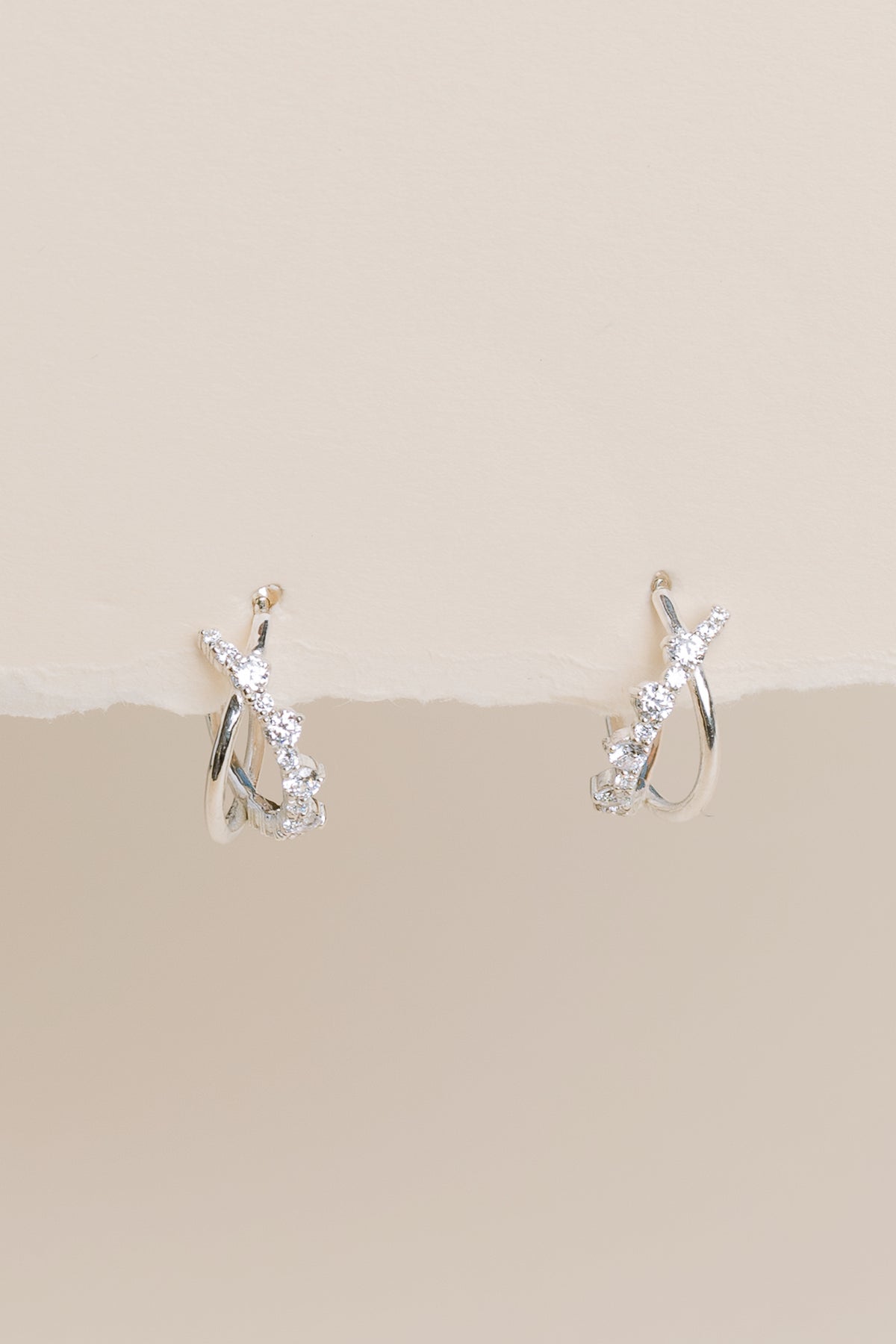 Sadie Jo Jewelry Co. Clustered Wave Hoops