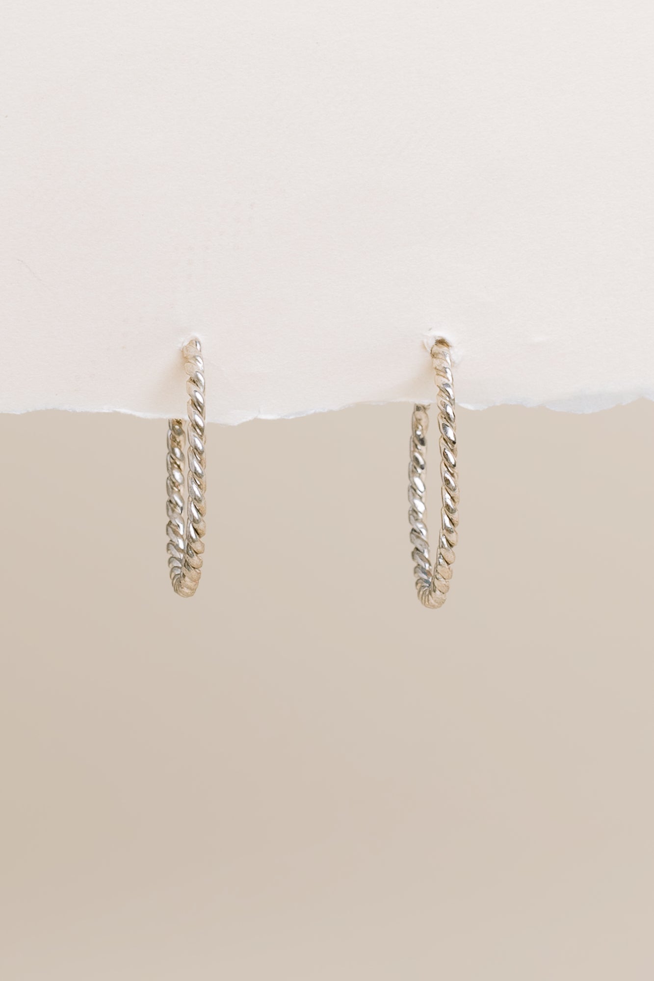 Sadie Jo Jewelry Co. Chunky Rope Hoops
