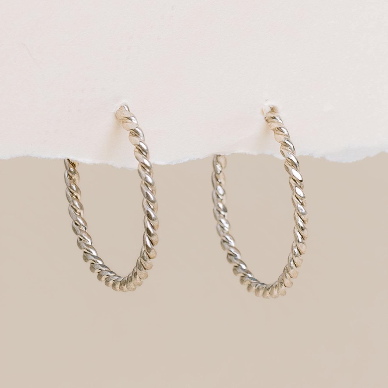 Sadie Jo Jewelry Co. Chunky Rope Hoops