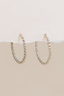 Sadie Jo Jewelry Co. Chunky Rope Hoops