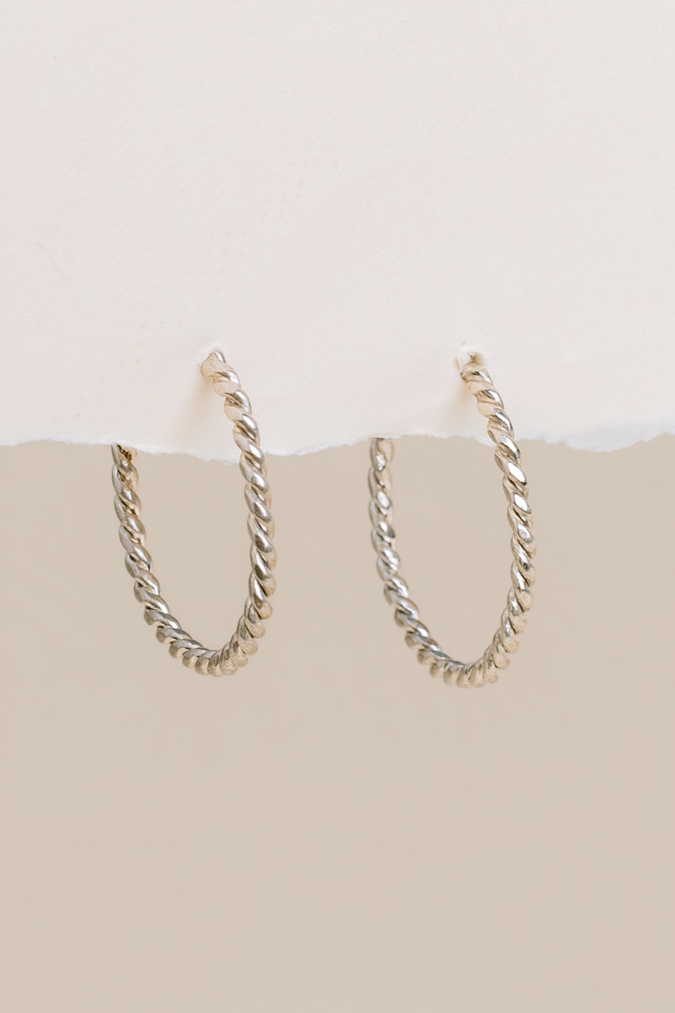 Sadie Jo Jewelry Co. Chunky Rope Hoops