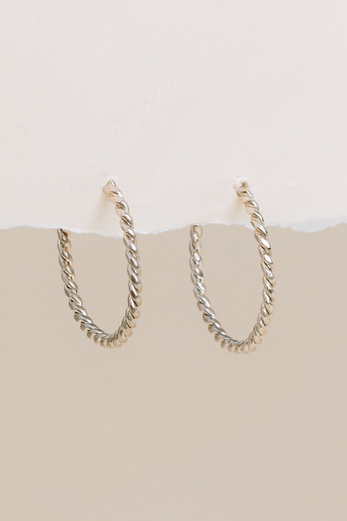 Sadie Jo Jewelry Co. Chunky Rope Hoops