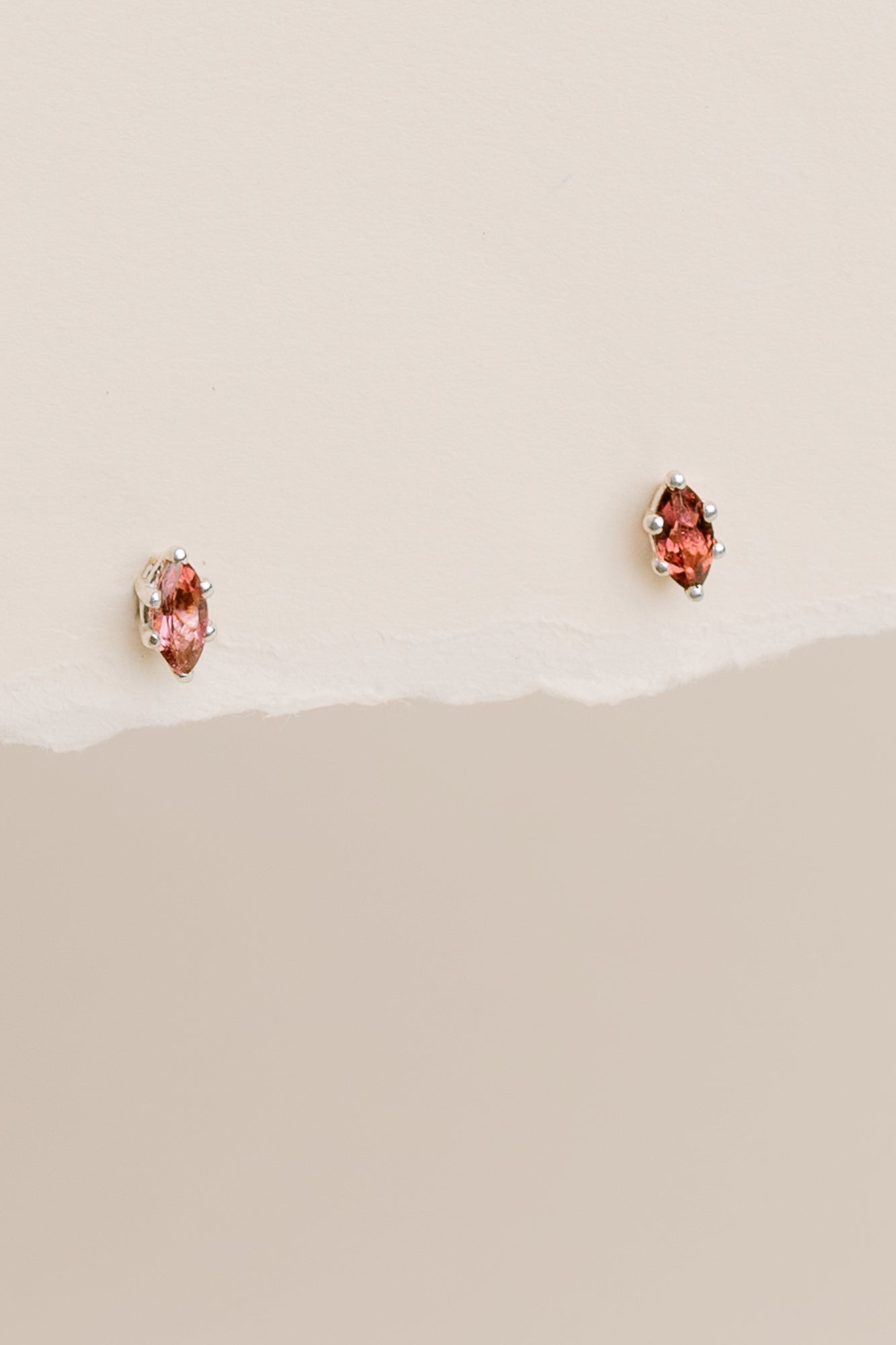 Sadie Jo Jewelry Co. Pink Tourmaline Prong Studs