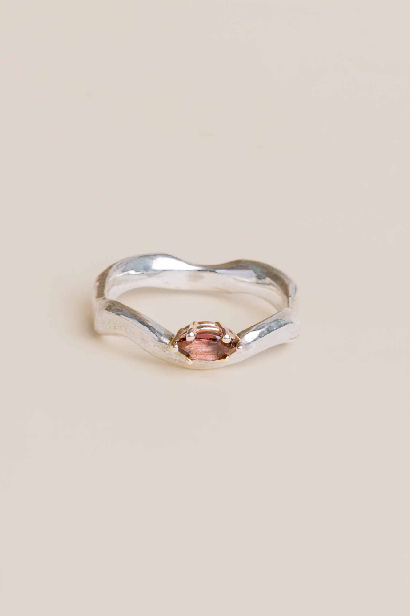 Sadie Jo Jewelry Co. Pink Tourmaline Wavy Ring