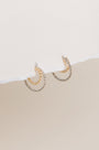 Sadie Jo Jewelry Co. Two Tone Double Hoops