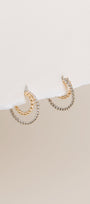 Sadie Jo Jewelry Co. Two Tone Double Hoops