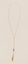 Smoky Quartz & Kyanite Tassel Necklace
