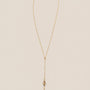 Smoky Quartz & Kyanite Tassel Necklace