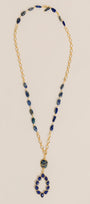 Chunky Long Lapis Necklace