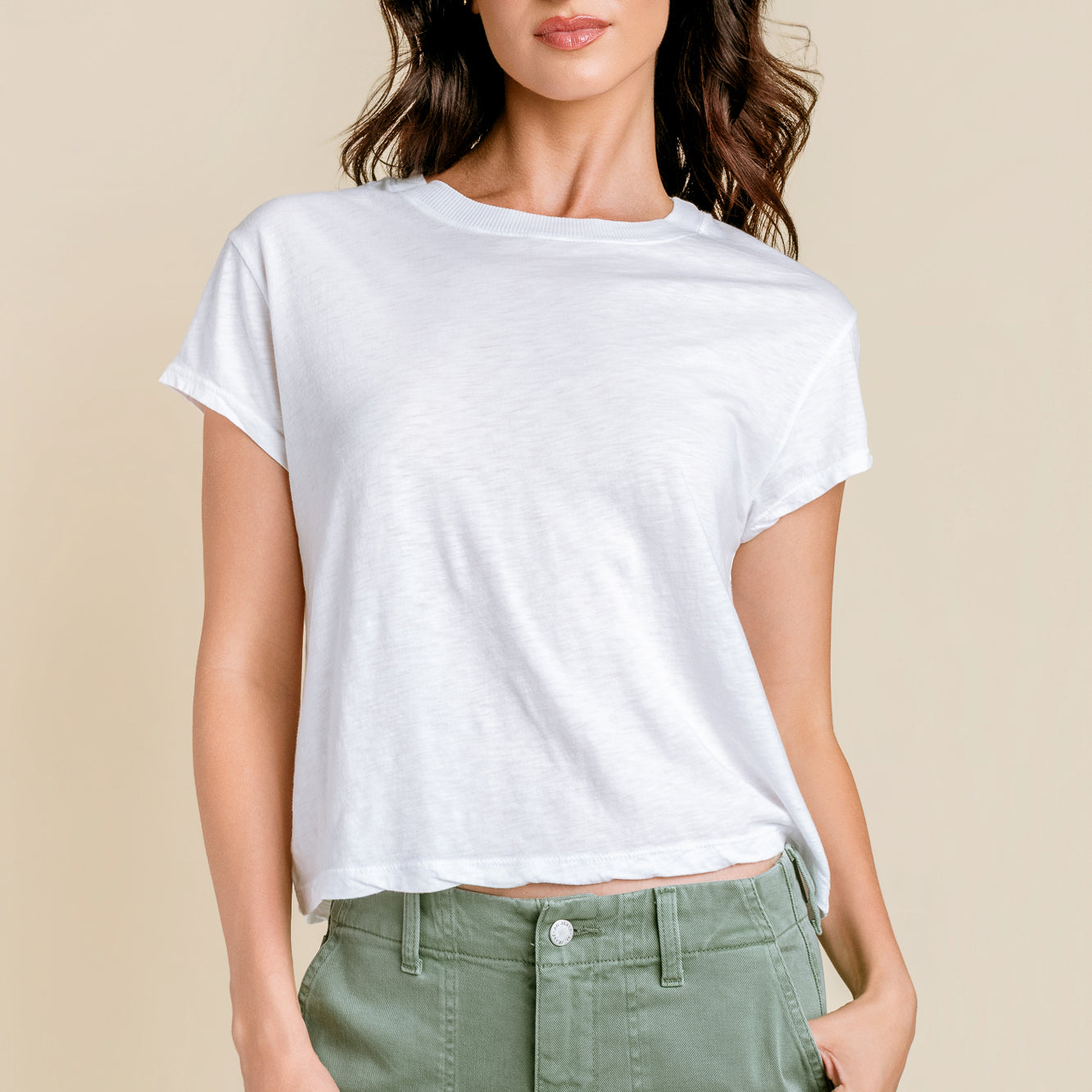 Grayson Cropped Tee