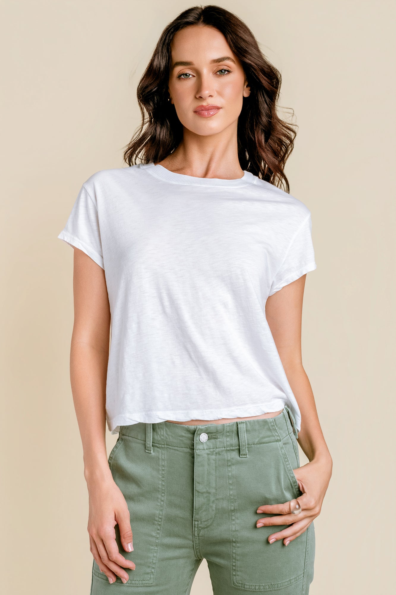 Grayson Cropped Tee