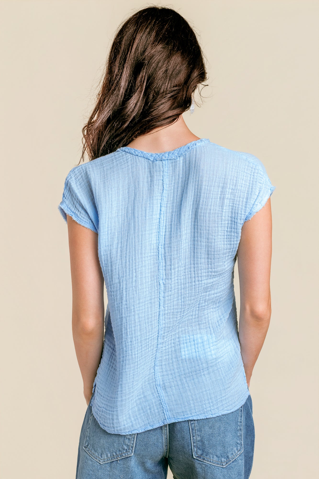 Draya Gauze Top