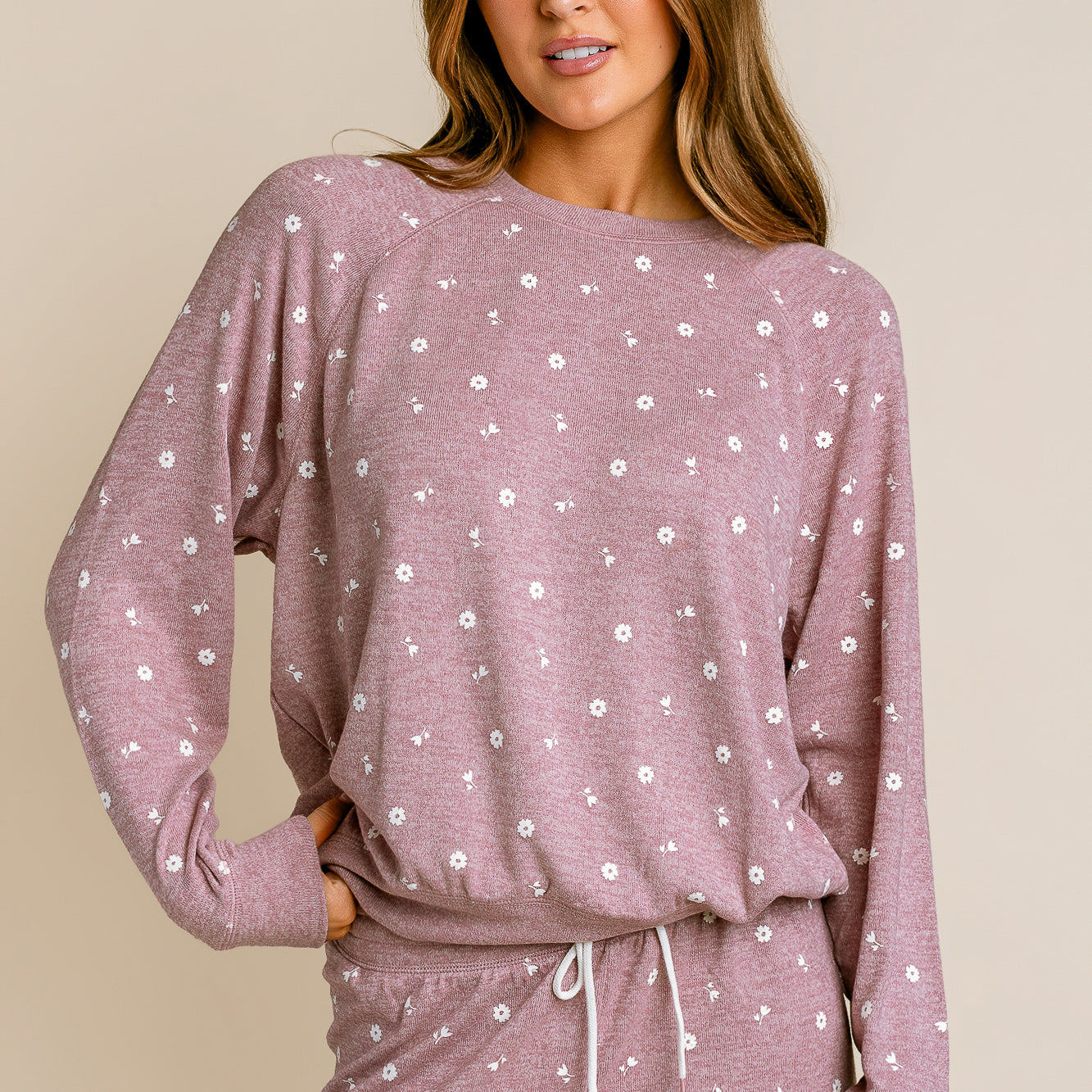 Tiny Blooms Long Sleeve Top