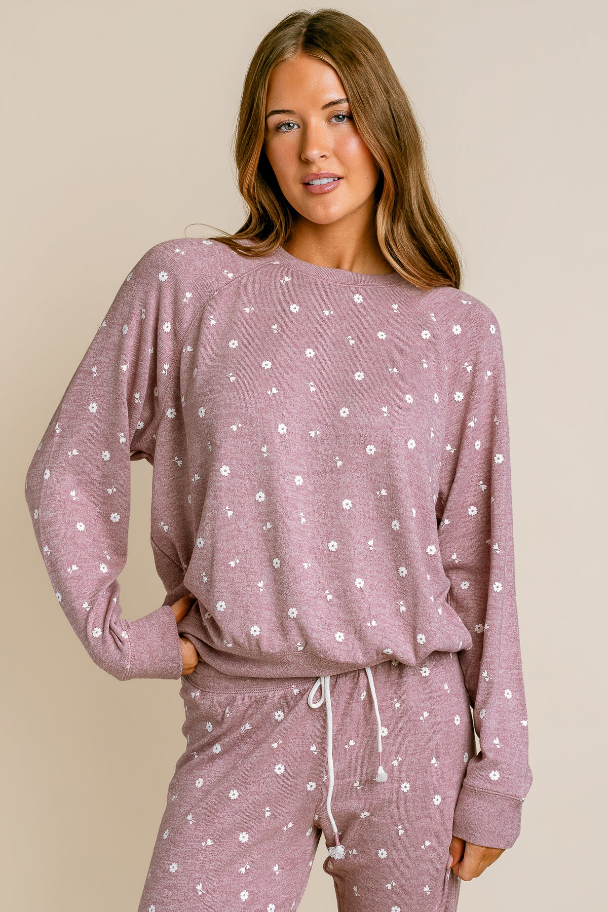 Tiny Blooms Long Sleeve Top
