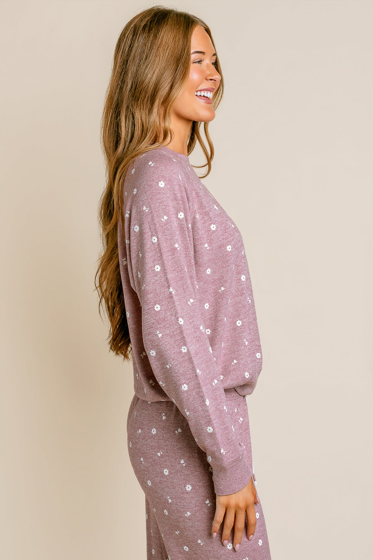Tiny Blooms Long Sleeve Top