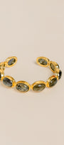 Sherwood Bridge Diamonds Labradorite Cuff Bracelet