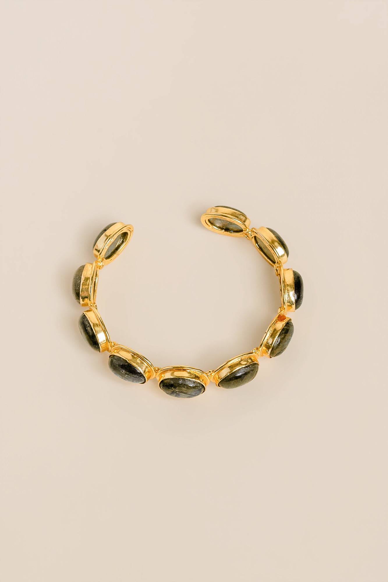 Sherwood Bridge Diamonds Labradorite Cuff Bracelet