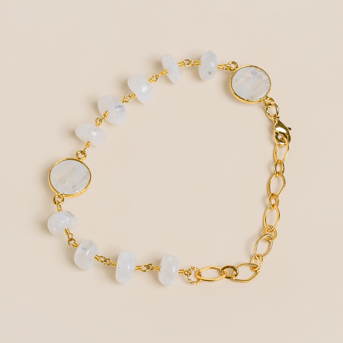 Sherwood Bridge Diamonds Moonstone Bracelet