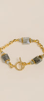Sherwood Bridge Diamonds Bloodstone Toggle Bracelet