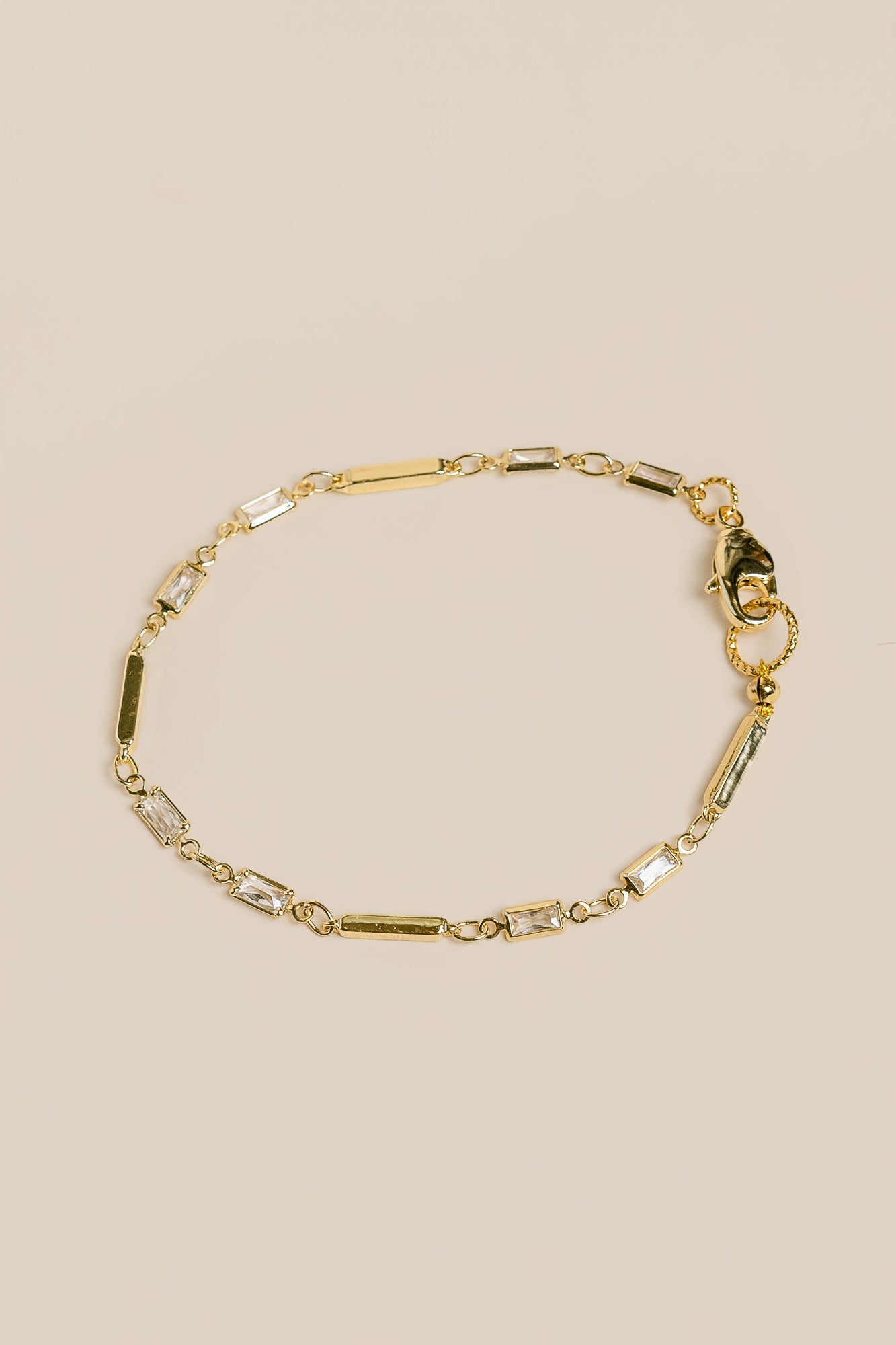 Sherwood Bridge Diamonds Bar & Baguette Bracelet