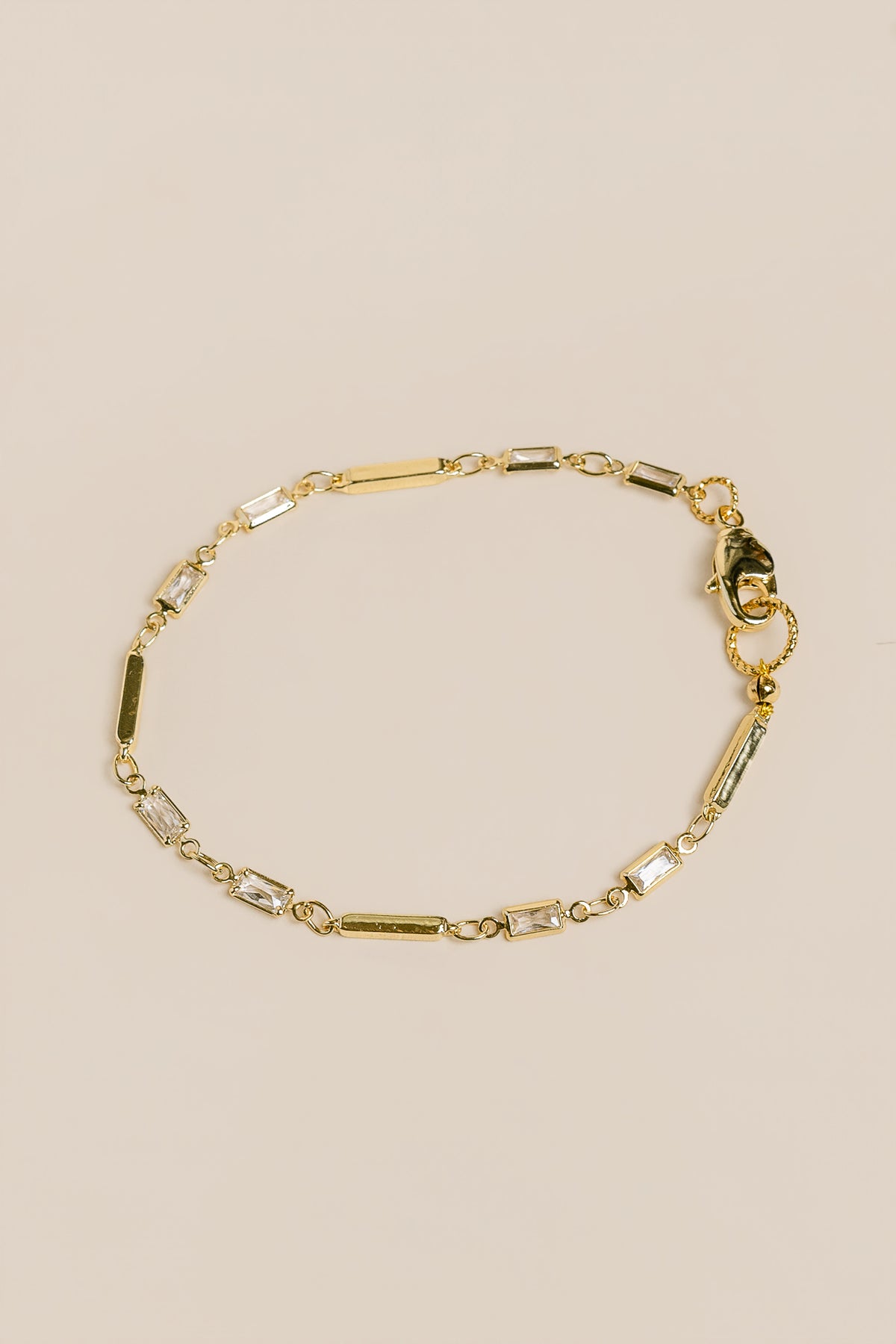 Sherwood Bridge Diamonds Bar & Baguette Bracelet