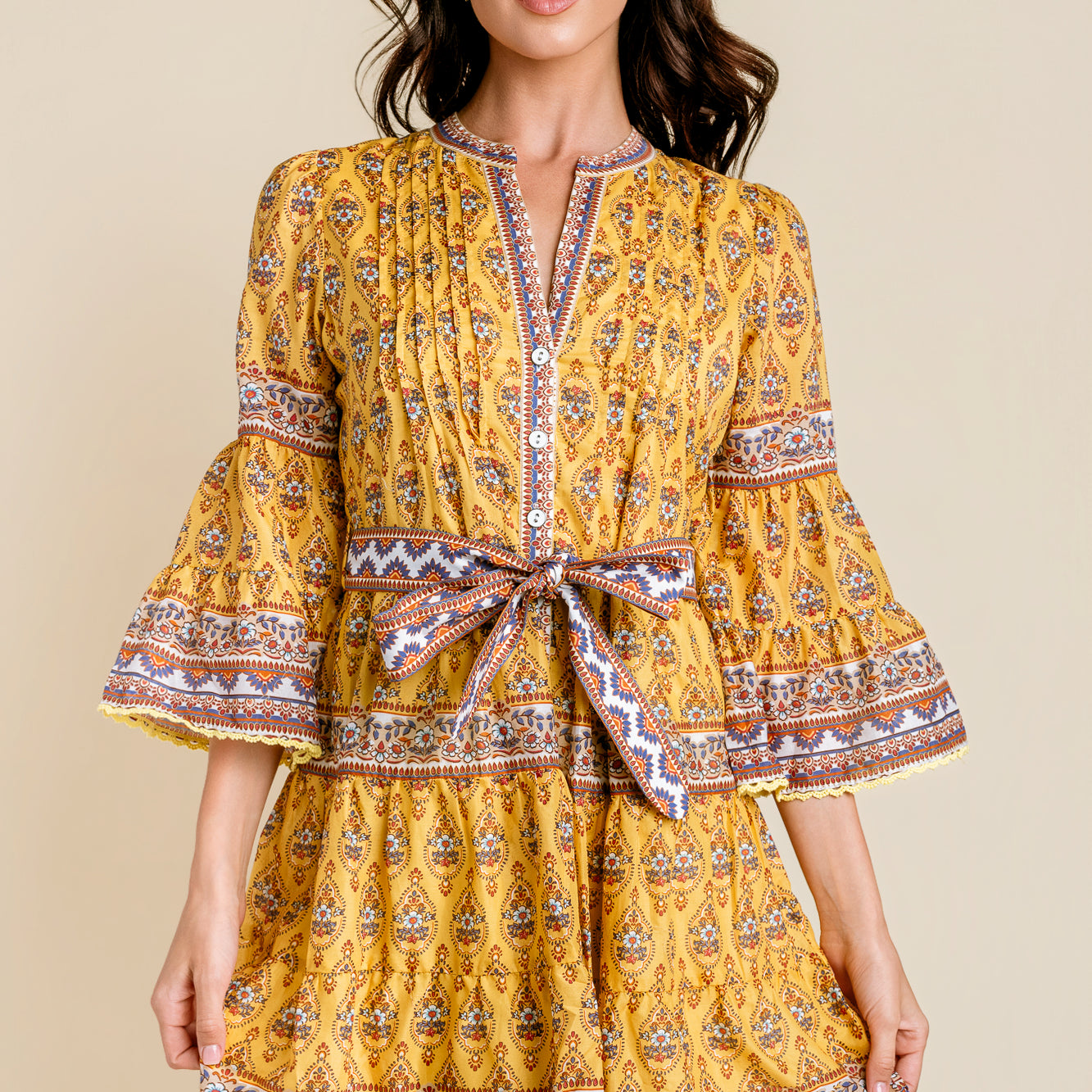 Idalia Pintuck Dress