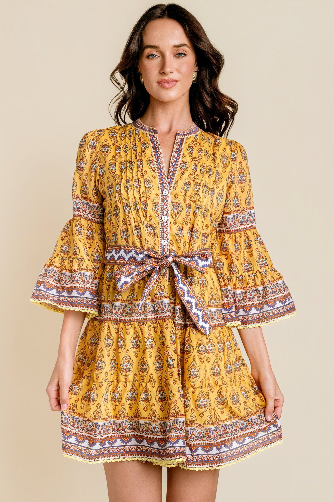 Idalia Pintuck Dress