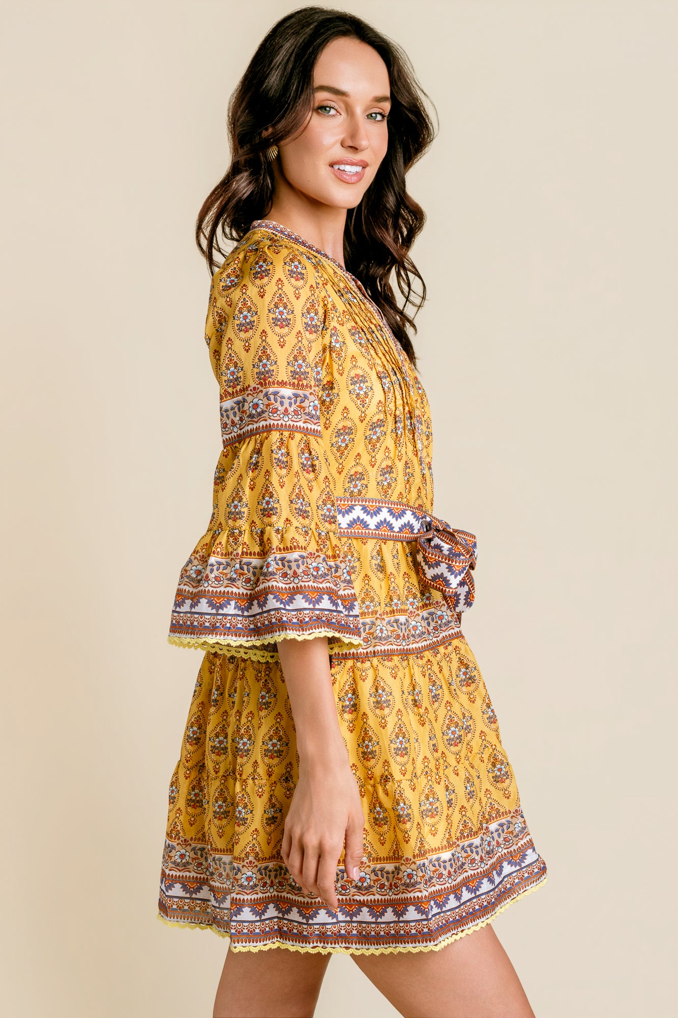 Idalia Pintuck Dress