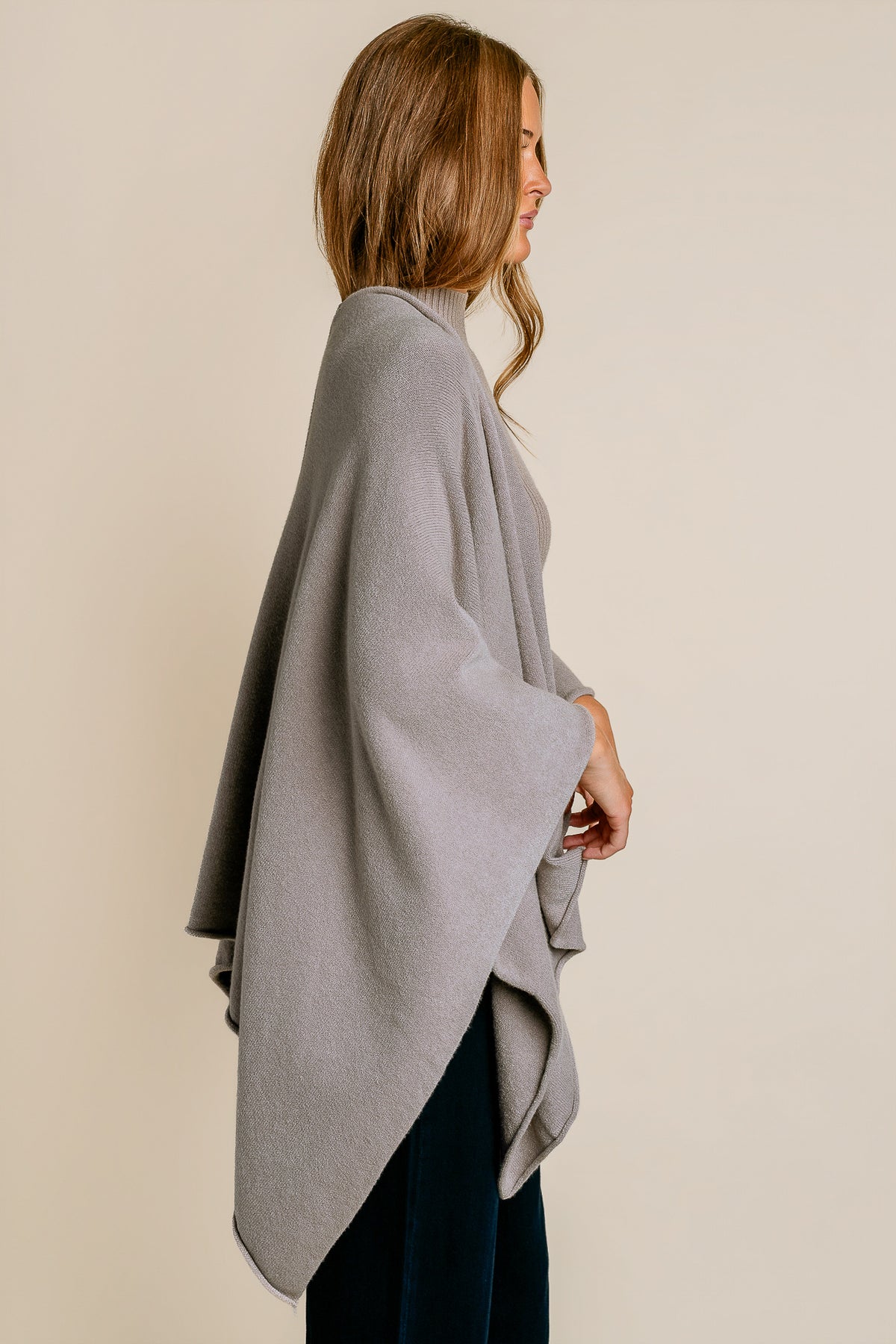 Knit Dolman Open Cardigan