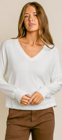Vic Relaxed V-Neck Pullover