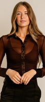 Carolyn Mesh Top