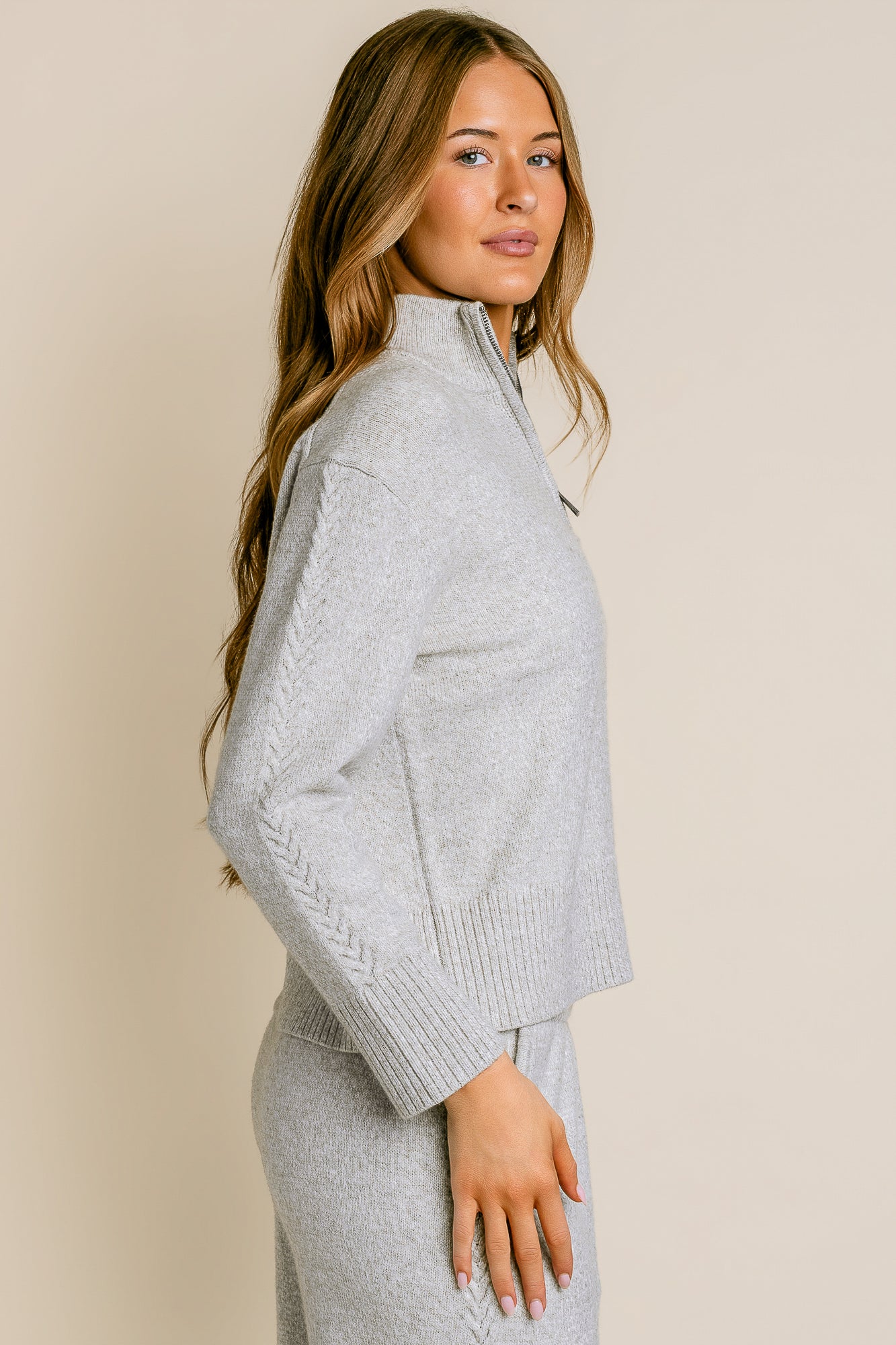 Michael Stars Raylee Half-Zip Pullover