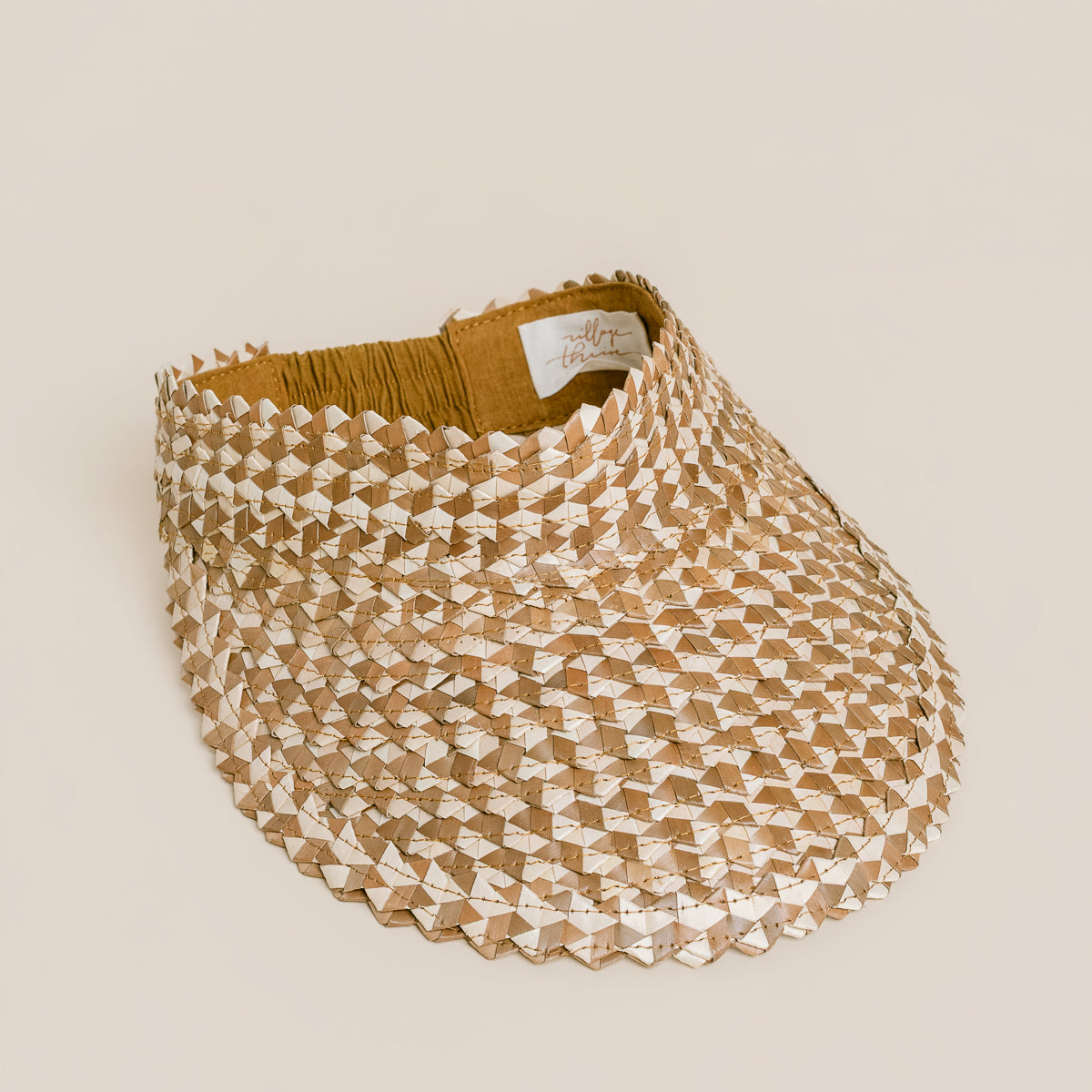 Ombre Rattan Sun Visor