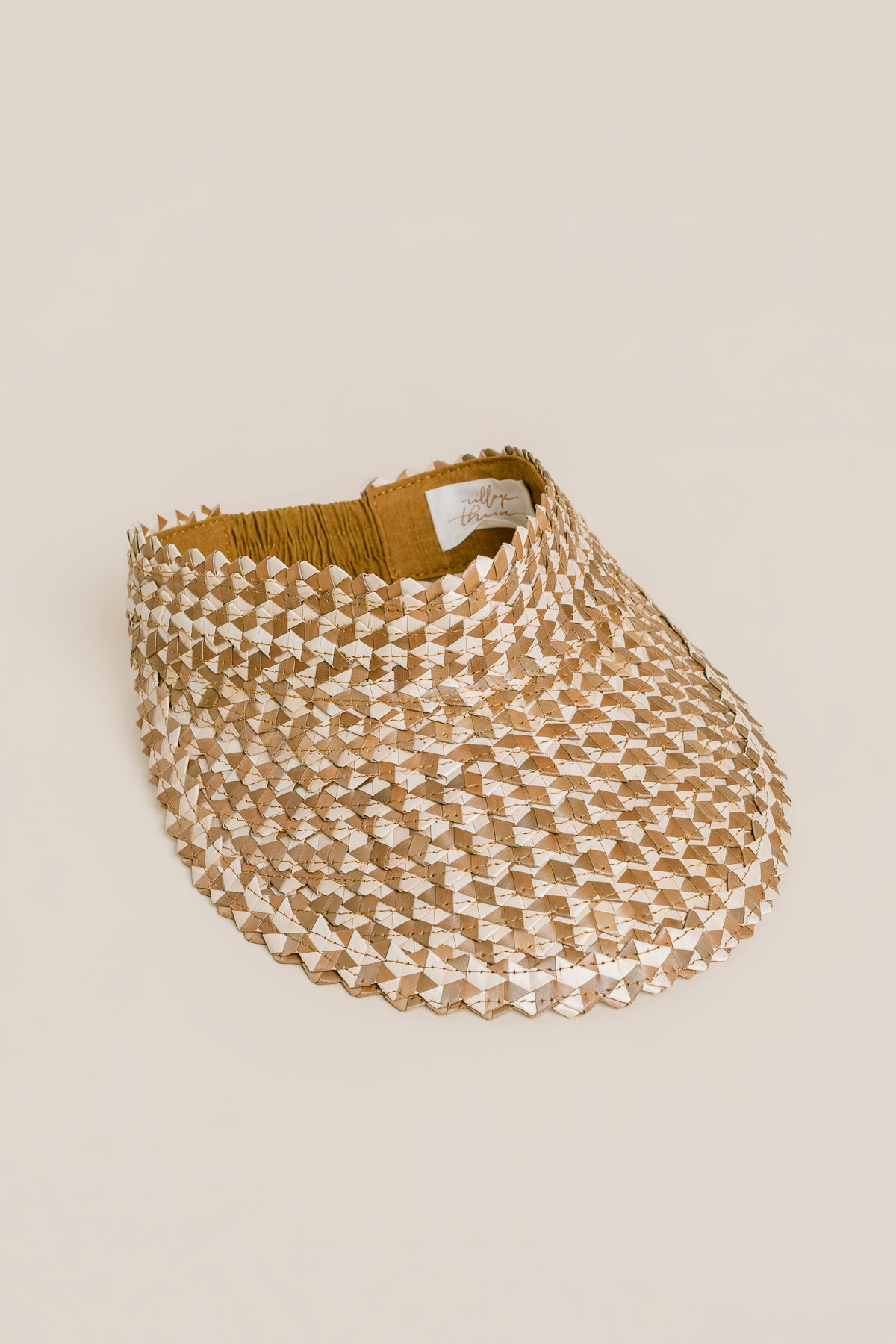 Ombre Rattan Sun Visor