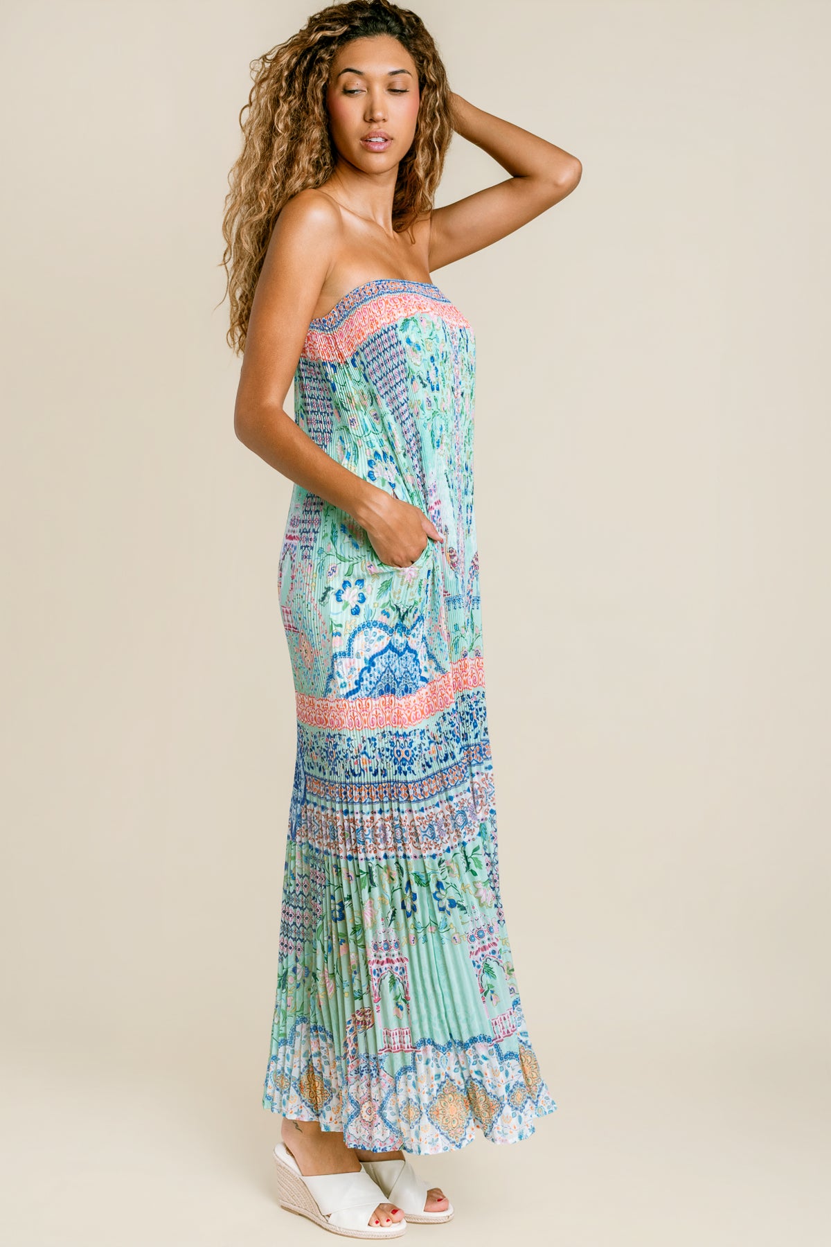Olympia Chiffon Dress