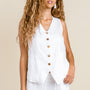 Linen Vest