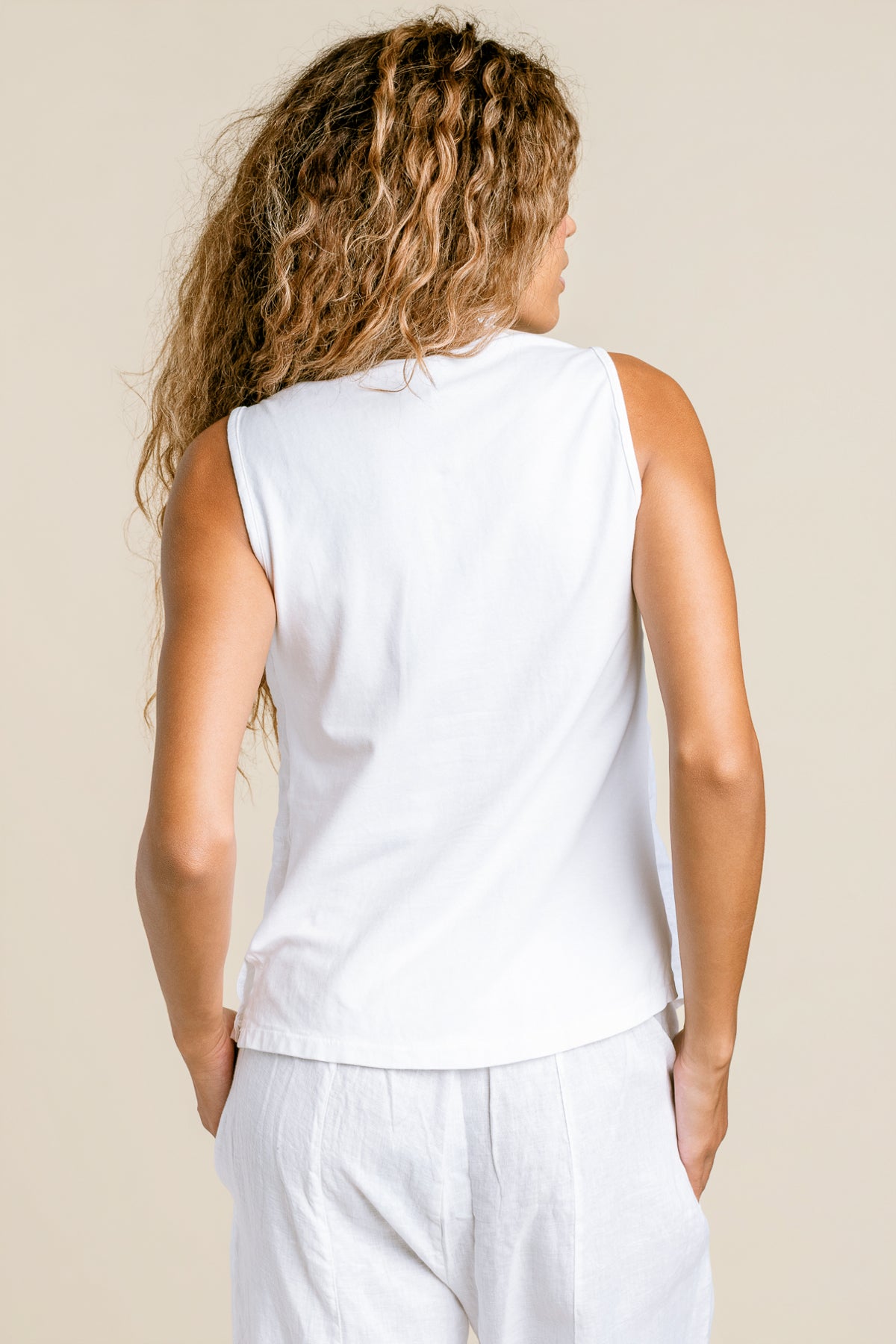 Linen Vest