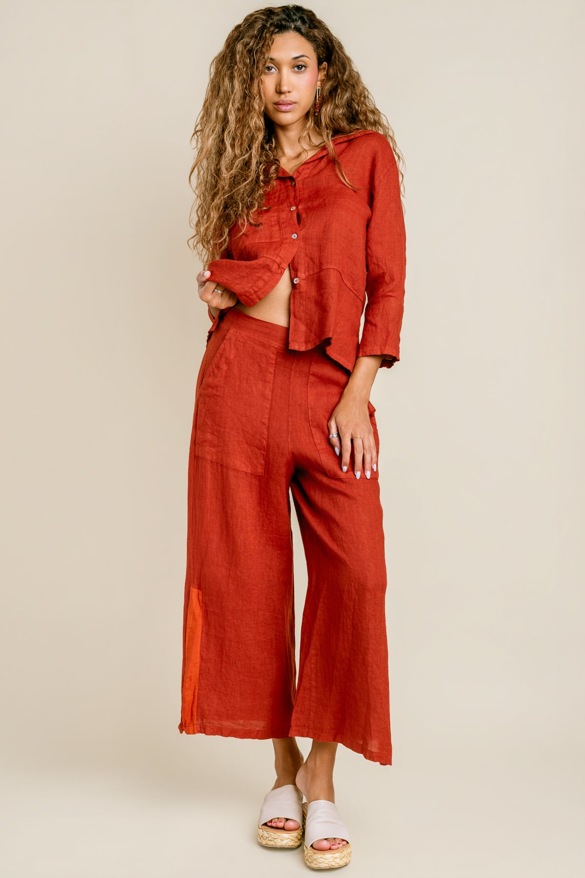 Linen Oversized Shirt