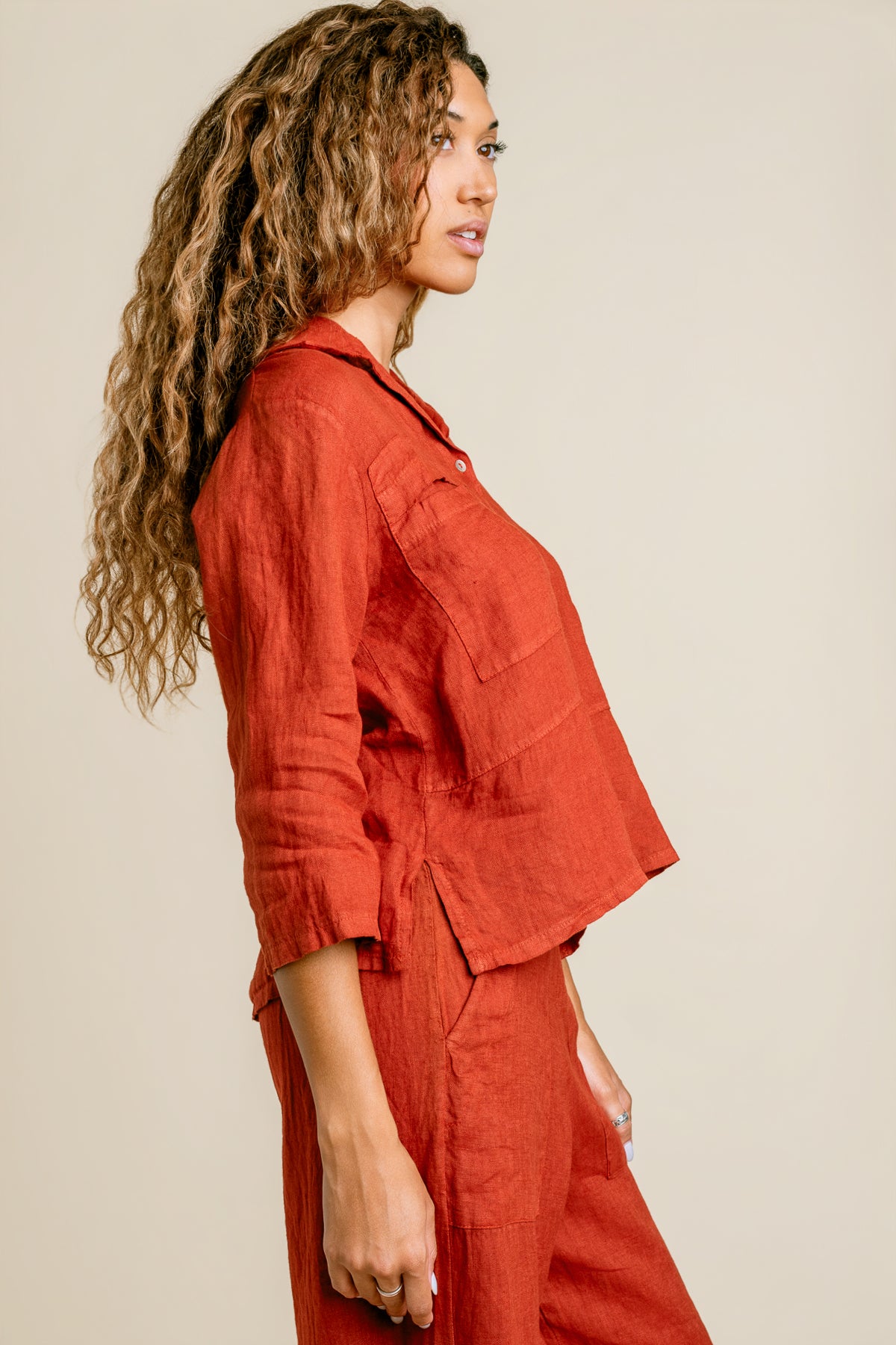 Linen Oversized Shirt