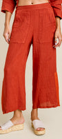 Linen Wide Leg Pant
