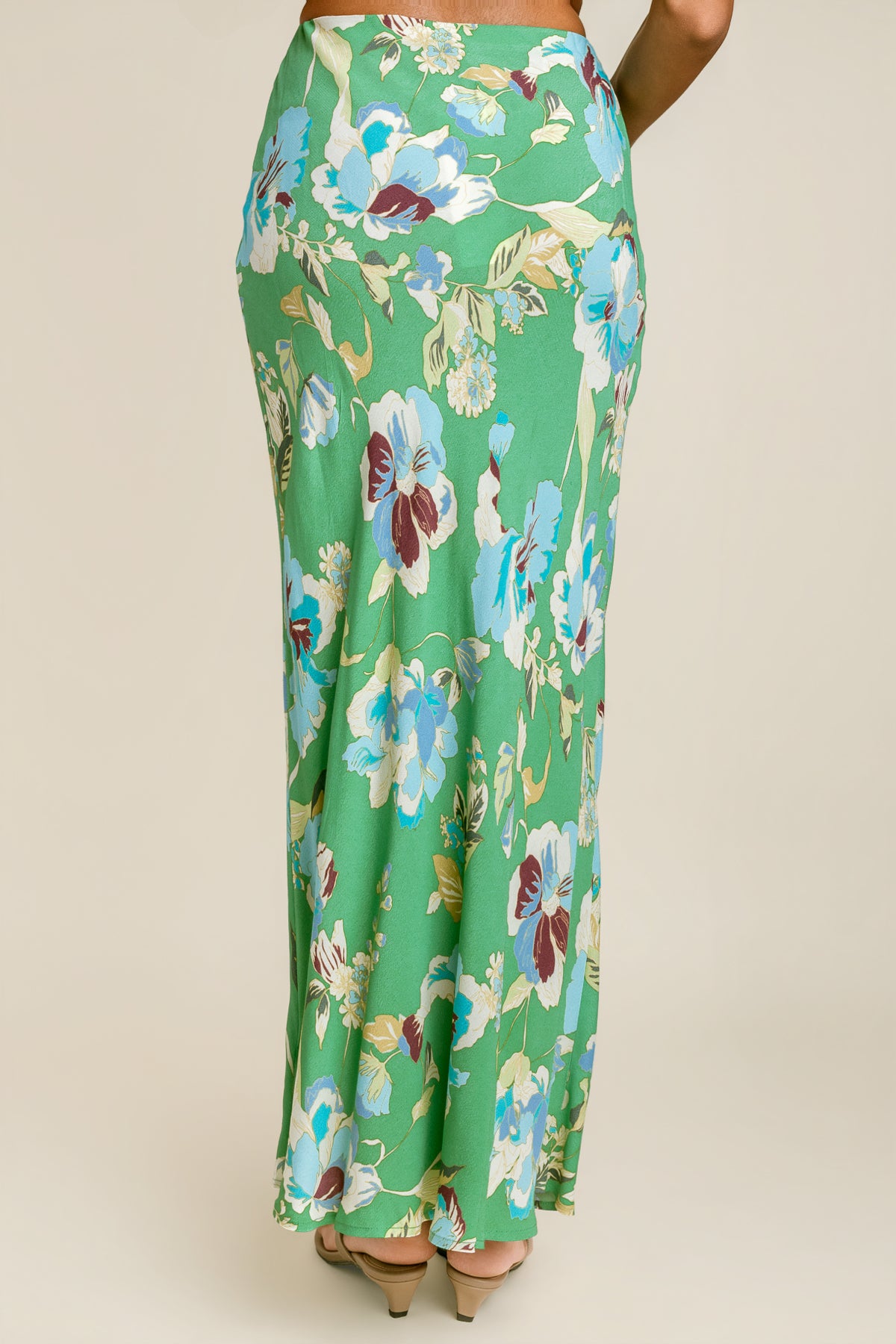 Cyprus Bias Maxi Skirt