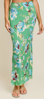 Cyprus Bias Maxi Skirt