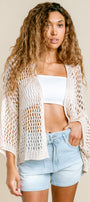 Crochet Knit Cardigan