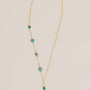 Raw Emerald Necklace
