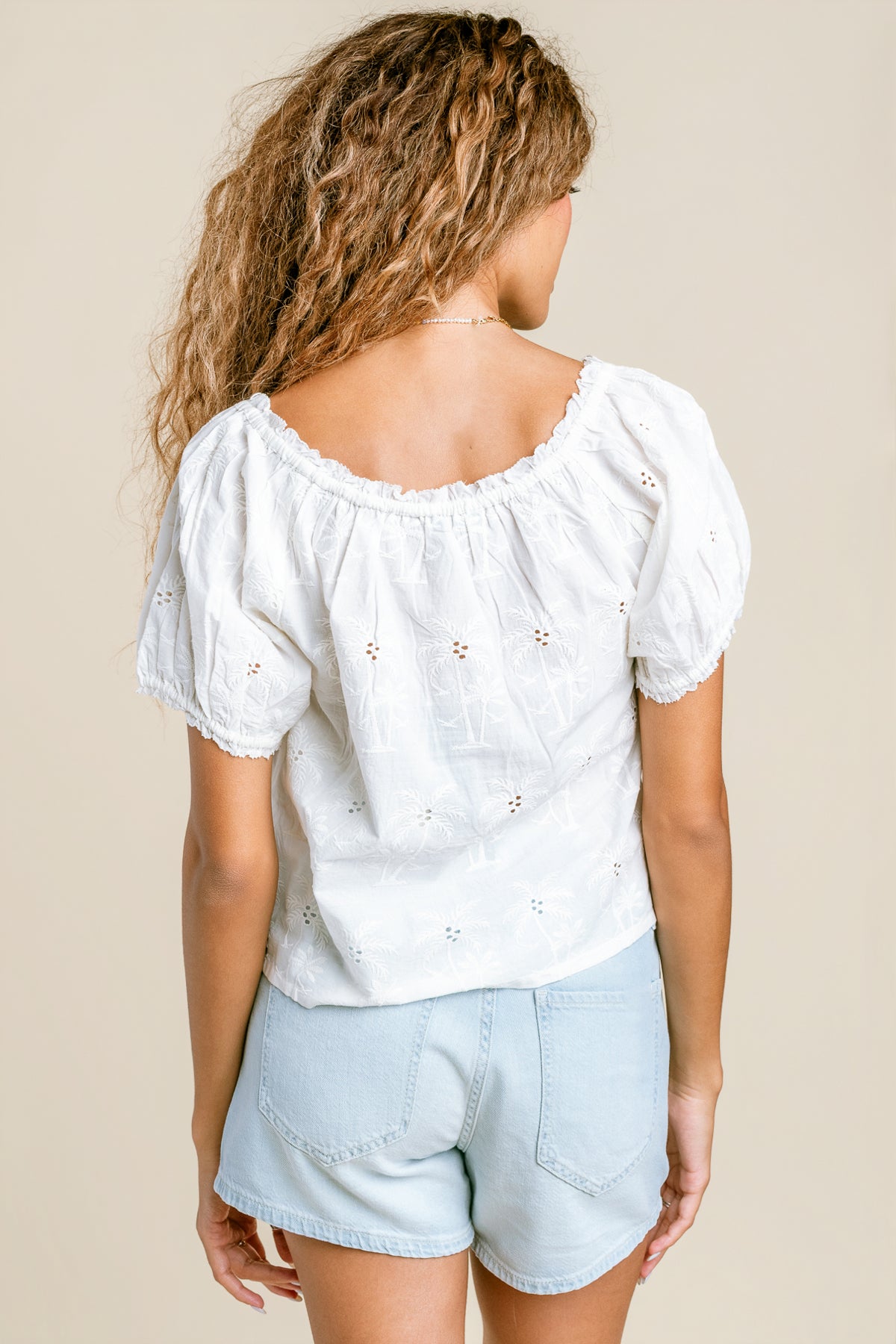 Skylar Eyelet Blouse