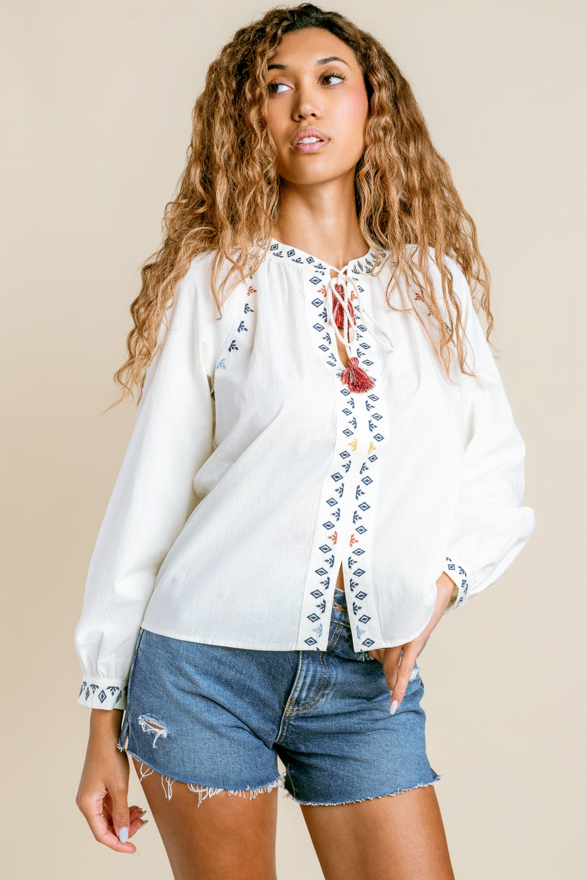 Jane Long Sleeve Blouse