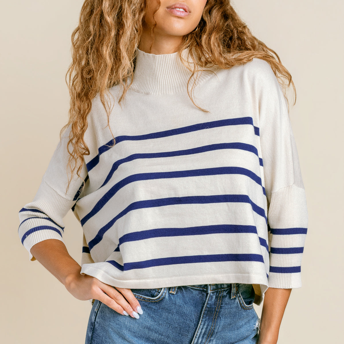 Aja Stripe Top