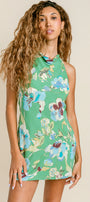 Cyprus Bias Mini Dress